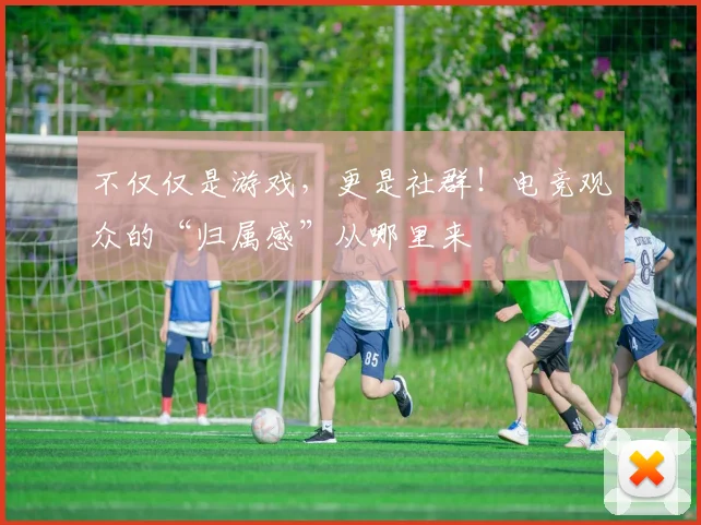不仅仅是游戏，更是社群！电竞观众的“归属感”从哪里来